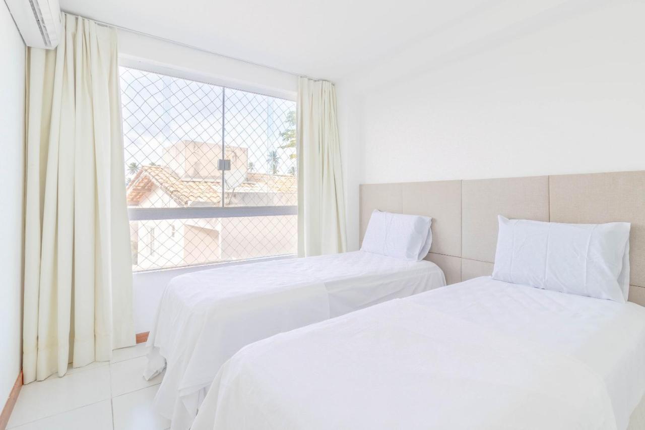 Gb24 Apt 2 Quartos Pe Na Areia - Paraiso Dos Corais Guarajuba Extérieur photo